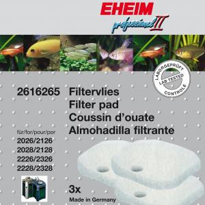 רפידות ספוג לסינון מכאני עדין לפילטר חיצוני eXperience/professionel 350