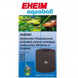 מסנן קרטריג' עם פחם פעיל לפילטרים פנימיים מסדרה biopower ו-aquaball 60-180